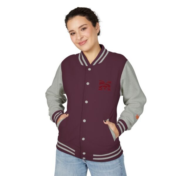 Morehouse Maroon Tigers Unisex Heavyweight Letterman Jacket - Image 7