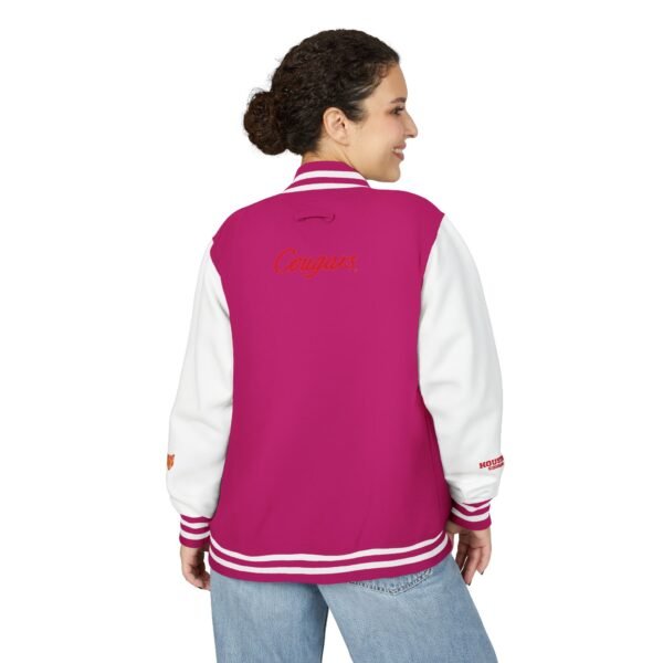 Houston Cougars Unisex Heavyweight Letterman Jacket - Image 12