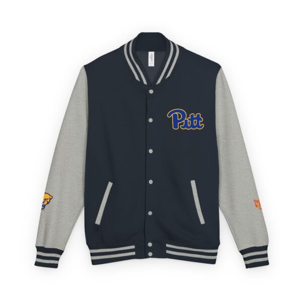 Pittsburgh Panthers Unisex Heavyweight Letterman Jacket - Image 5