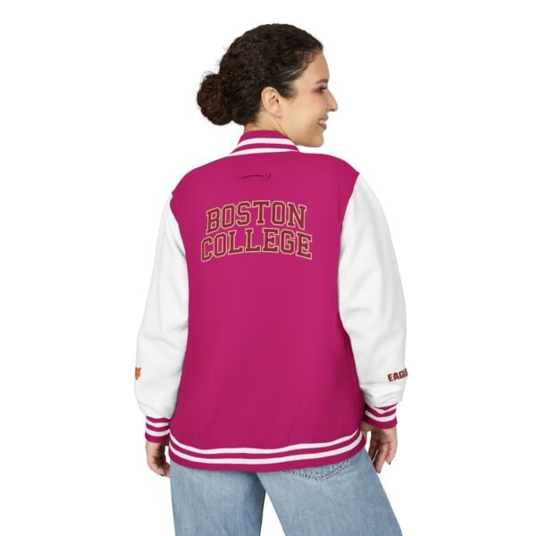 Boston College Eagles Unisex Heavyweight Letterman Jacket - Image 8