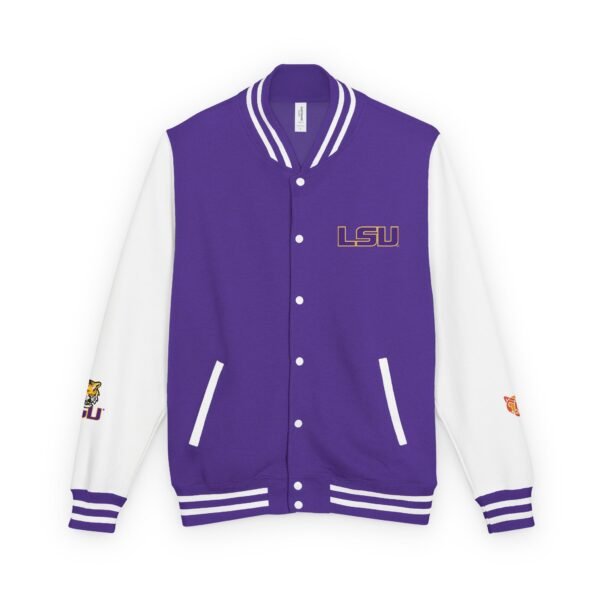 LSU Tigers Unisex Heavyweight Letterman Jacket
