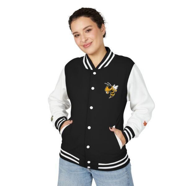 Georgia Tech Yellow Jackets Unisex Heavyweight Letterman Jacket - Image 3
