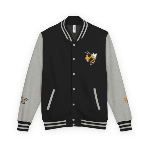 Georgia Tech Yellow Jackets Unisex Heavyweight Letterman Jacket - Image 5