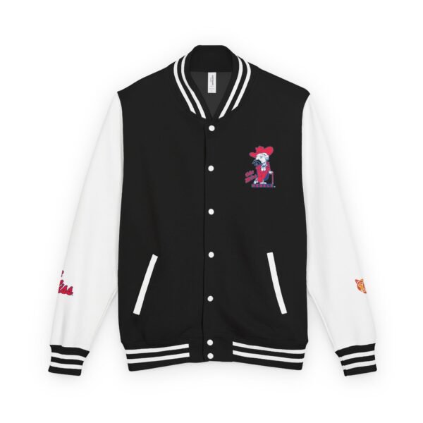 Ole Miss Rebels Unisex Heavyweight Letterman Jacket - Image 5