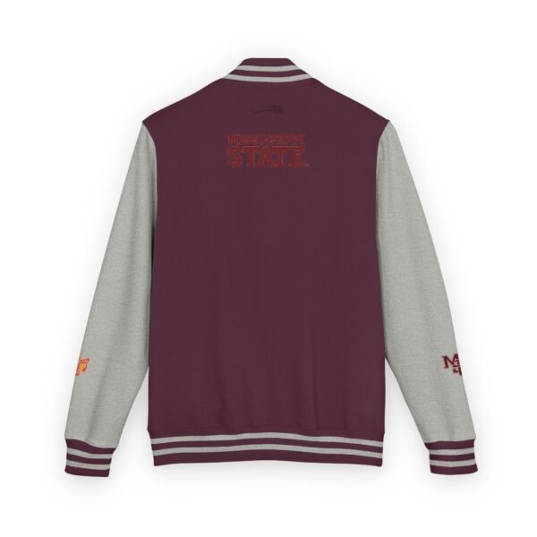 Mississippi State Bulldogs Unisex Heavyweight Letterman Jacket - Image 2