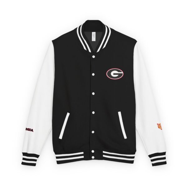 Georgia Bulldogs Unisex Heavyweight Letterman Jacket - Image 9