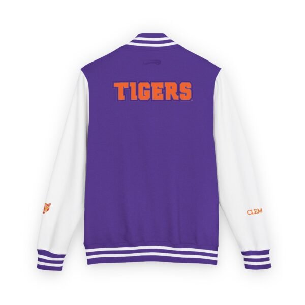 Clemson Tigers Unisex Heavyweight Letterman Jacket - Image 10