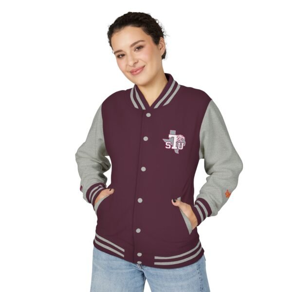 Texas Southern Tigers Unisex Heavyweight Letterman Jacket - Image 11