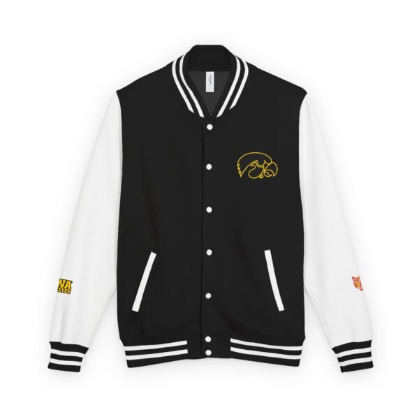 Iowa Hawkeyes Unisex Heavyweight Letterman Jacket - Image 5