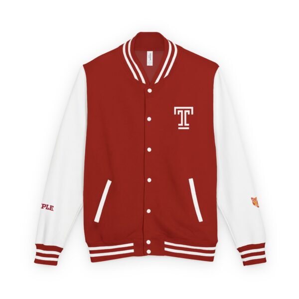 Temple Owls Unisex Heavyweight Letterman Jacket