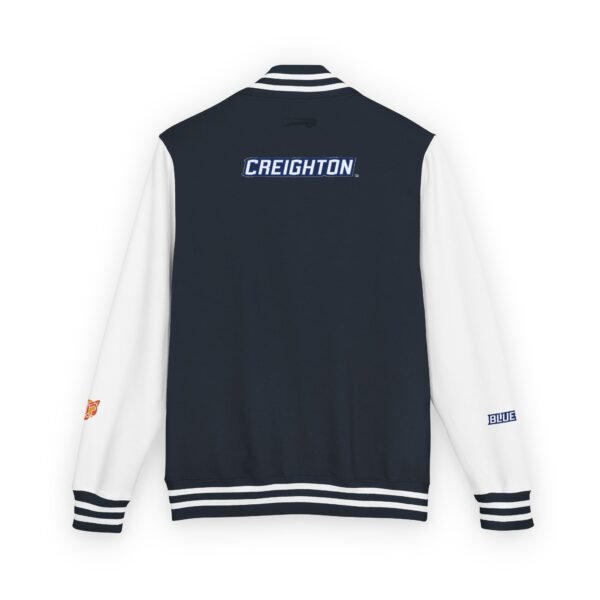 Creighton Bluejays Unisex Heavyweight Letterman Jacket - Image 6