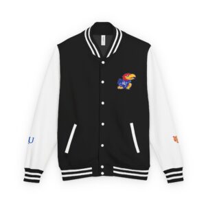 Kansas Jayhawks Unisex Heavyweight Letterman Jacket