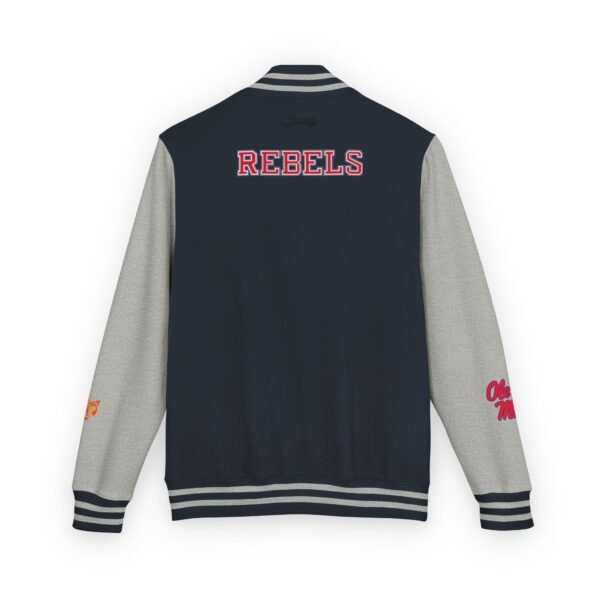 Ole Miss Rebels Unisex Heavyweight Letterman Jacket - Image 18