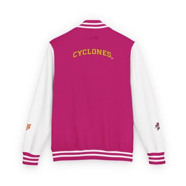 Iowa State Cyclones Unisex Heavyweight Letterman Jacket - Image 6