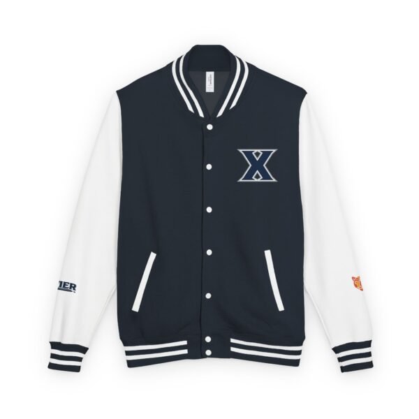 Xavier Musketeers Unisex Heavyweight Letterman Jacket - Image 5