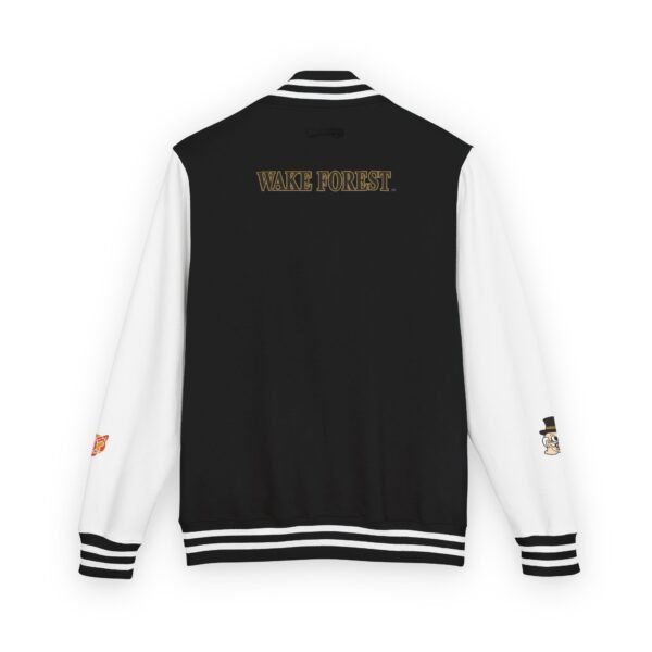 Wake Forest Demon Deacons Unisex Heavyweight Letterman Jacket - Image 2