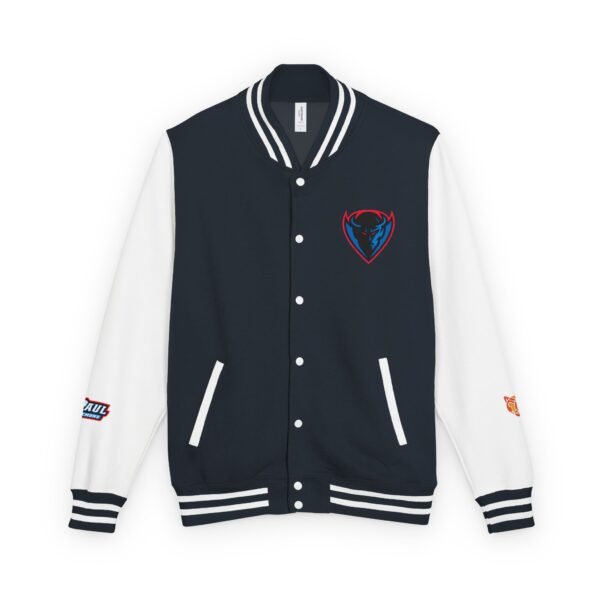 DePaul Blue Demons Unisex Heavyweight Letterman Jacket - Image 5