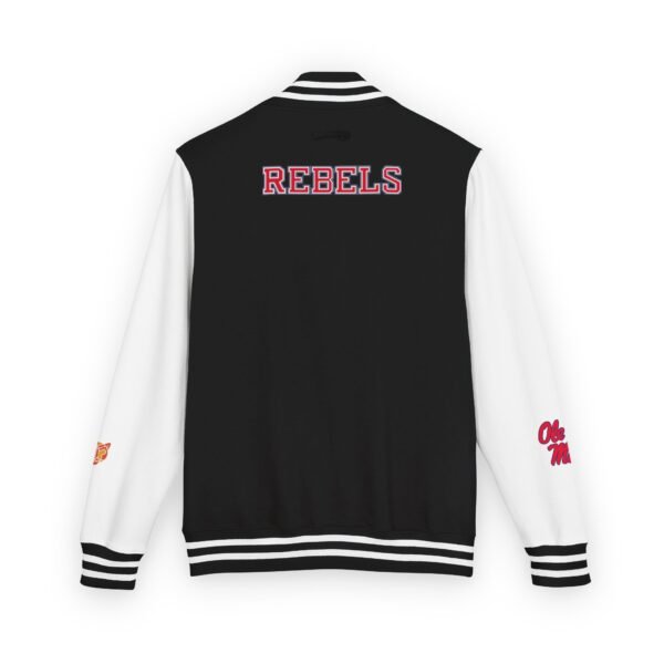 Ole Miss Rebels Unisex Heavyweight Letterman Jacket - Image 6