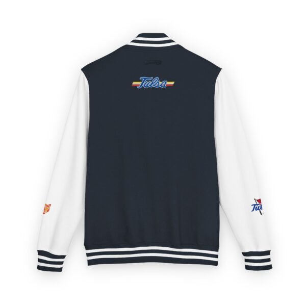 Tulsa Golden Hurricane Unisex Heavyweight Letterman Jacket - Image 26