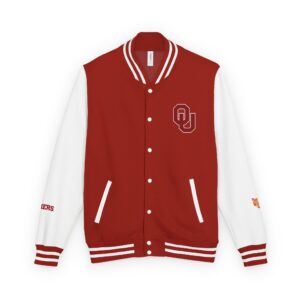 Oklahoma Sooners Unisex Heavyweight Letterman Jacket