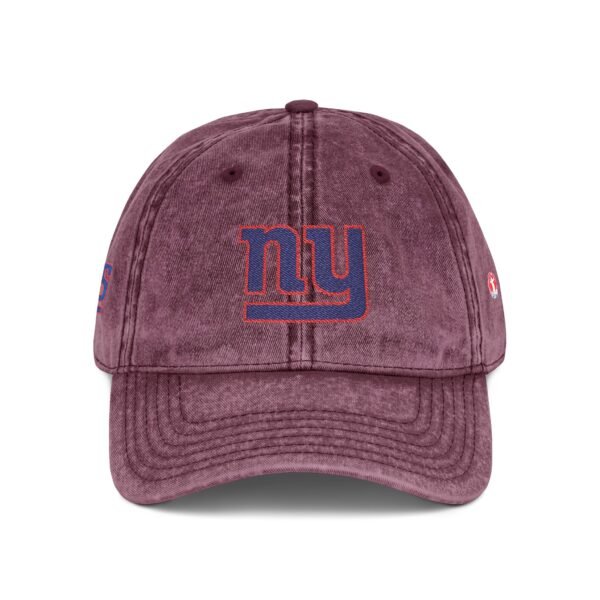 New York Giants Embroidered Logo on Vintage Cap - Image 20