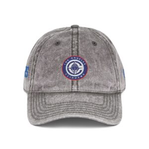 LA Clippers Embroidered Logo on Vintage Cap