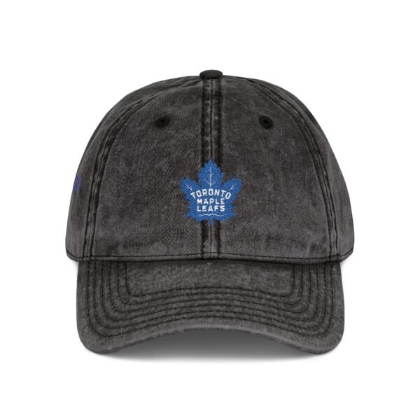 Toronto Maple Leafs Embroidered Logo on Vintage Cap - Image 12