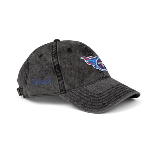 Tennessee Titans Embroidered Logo on Vintage Cap - Image 18