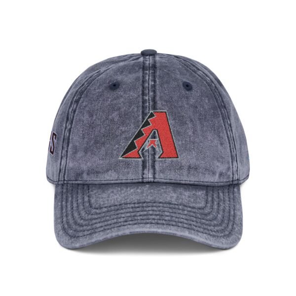 Arizona Diamondbacks Embroidered Logo on Vintage Cap - Image 8