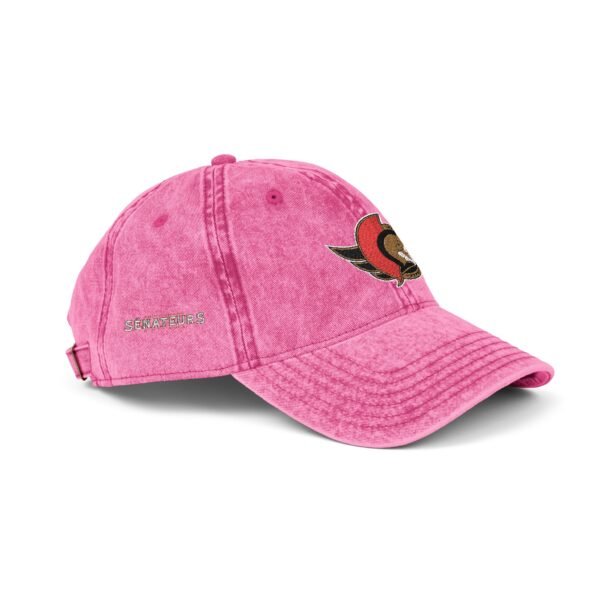 Ottawa Senators Embroidered Logo on Vintage Cap - Image 10