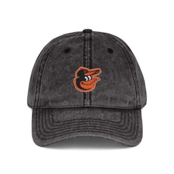 Baltimore Orioles Embroidered Logo on Vintage Cap - Image 12