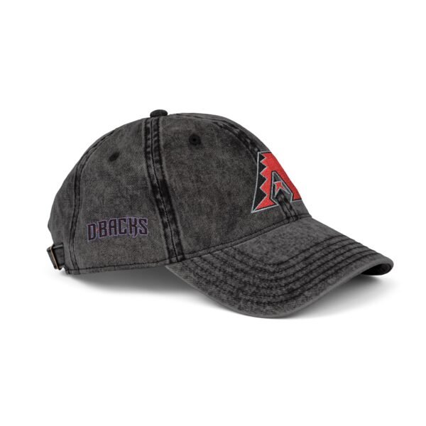 Arizona Diamondbacks Embroidered Logo on Vintage Cap - Image 18