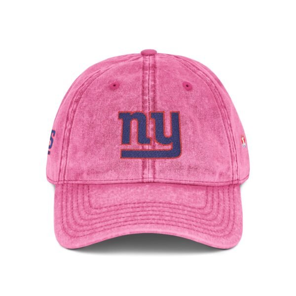 New York Giants Embroidered Logo on Vintage Cap - Image 12