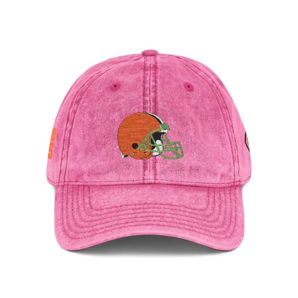 Cleveland Browns Embroidered Logo on Vintage Cap - Image 12