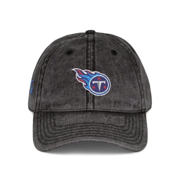 Tennessee Titans Embroidered Logo on Vintage Cap - Image 16