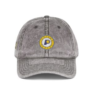 Indiana Pacers Embroidered Logo on Vintage Cap