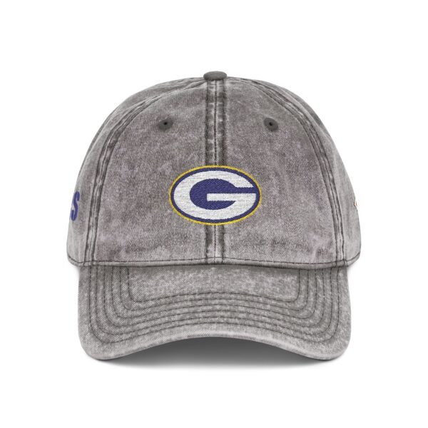 Green Bay Packers Embroidered Logo on Vintage Cap