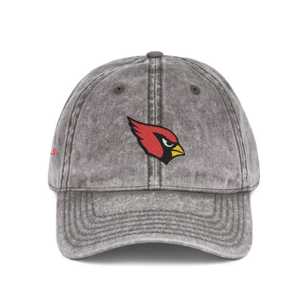 Arizona Cardinals Embroidered Logo on Vintage Cap