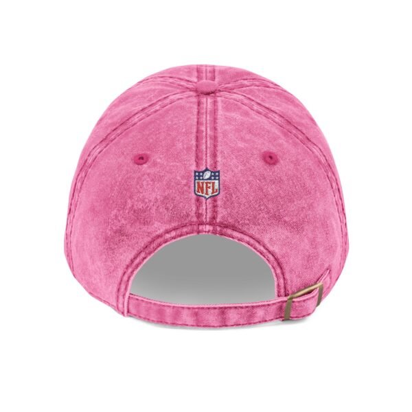 Las Vegas Raiders Embroidered Logo on Vintage Cap - Image 9