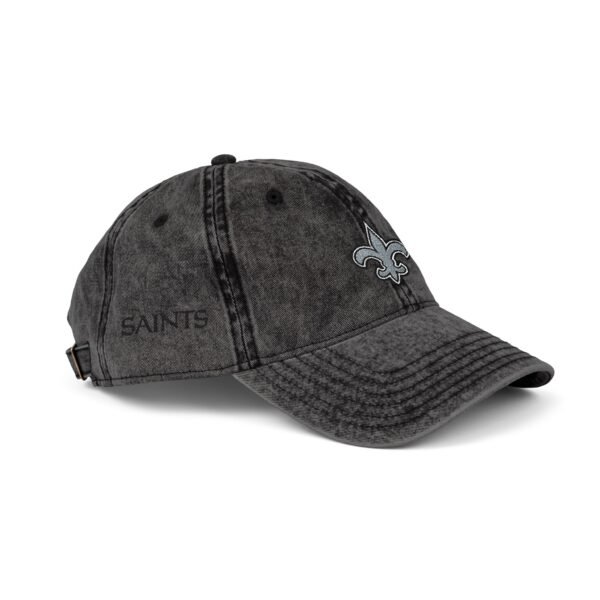 New Orleans Saints Embroidered Logo on Vintage Cap - Image 10