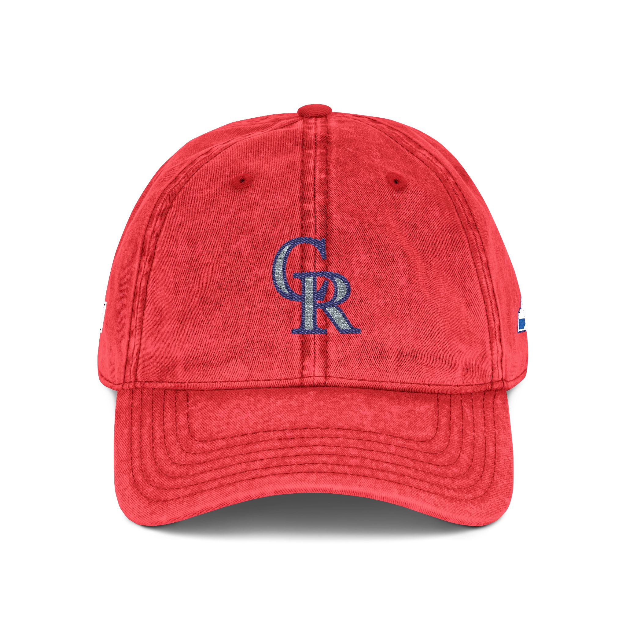 Colorado Rockies Embroidered Logo on Vintage Cap - Image 16