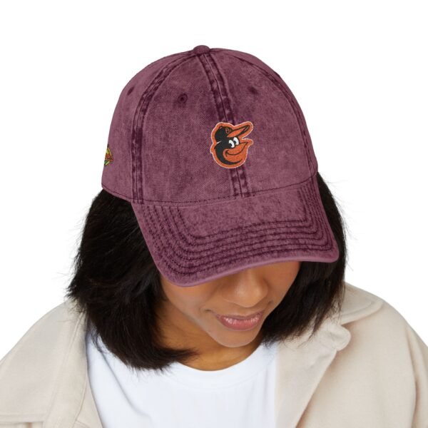 Baltimore Orioles Embroidered Logo on Vintage Cap - Image 19