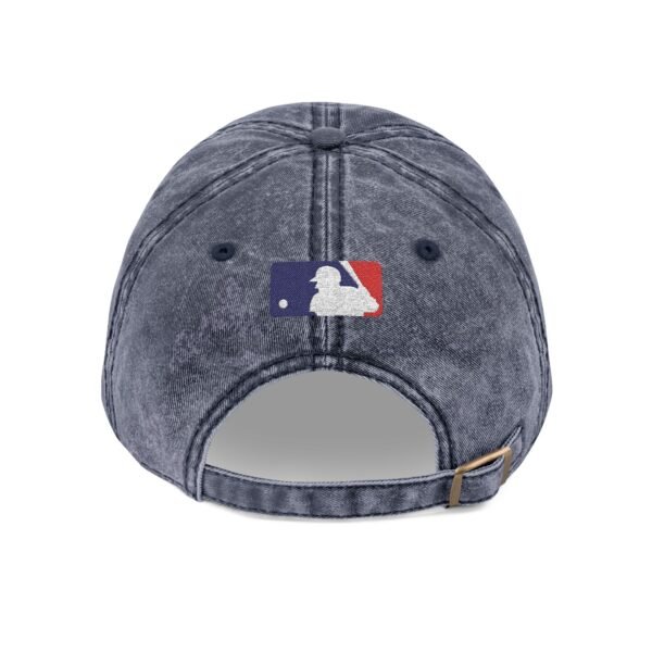 Chicago Cubs Embroidered Logo on Vintage Cap - Image 17