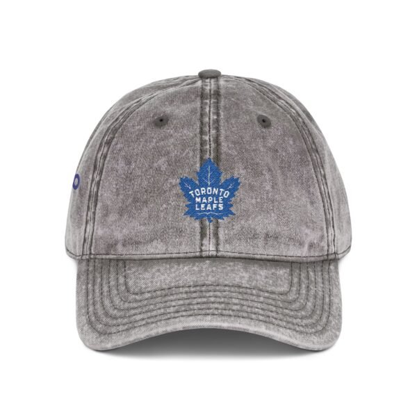 Toronto Maple Leafs Embroidered Logo on Vintage Cap