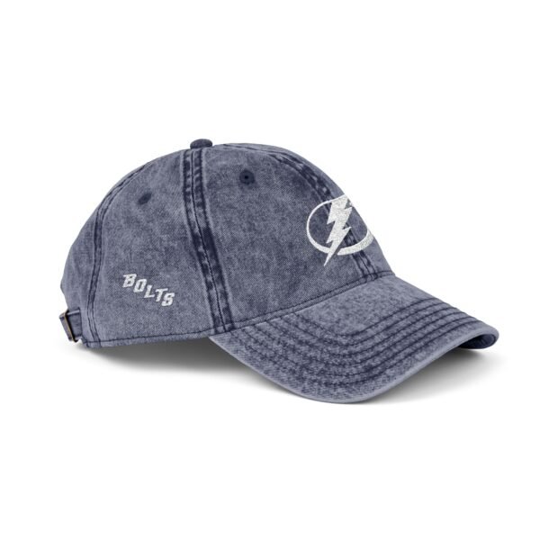 Tampa Bay Lightning Embroidered Logo on Vintage Cap - Image 14