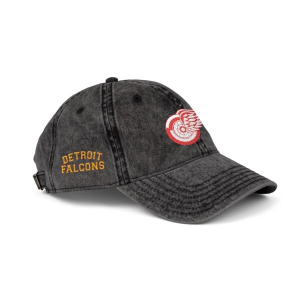 Detroit Red Wings Embroidered Logo on Vintage Cap - Image 14