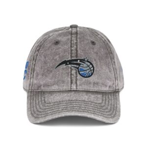 Orlando Magic Embroidered Logo on Vintage Cap
