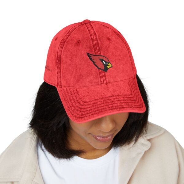 Arizona Cardinals Embroidered Logo on Vintage Cap - Image 11