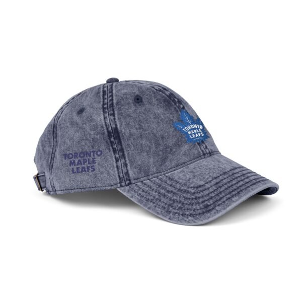 Toronto Maple Leafs Embroidered Logo on Vintage Cap - Image 18