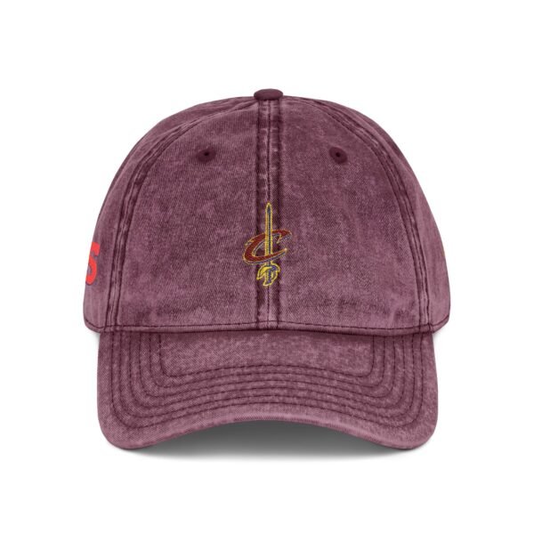 Cleveland Cavaliers Embroidered Logo on Vintage Cap - Image 12